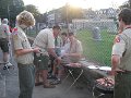 Hot dog dinner-Ricket's Glen camping trip 005